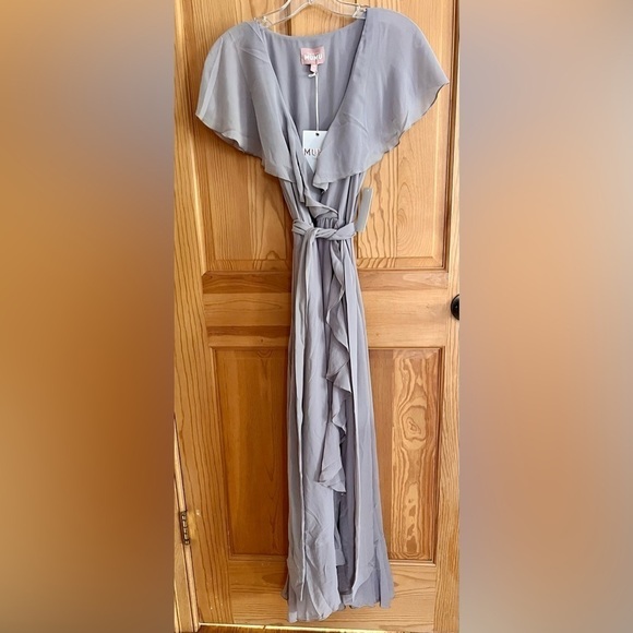 Show Me Your Mumu Gray Dress Jess Size XS - Picture 4 of 11
